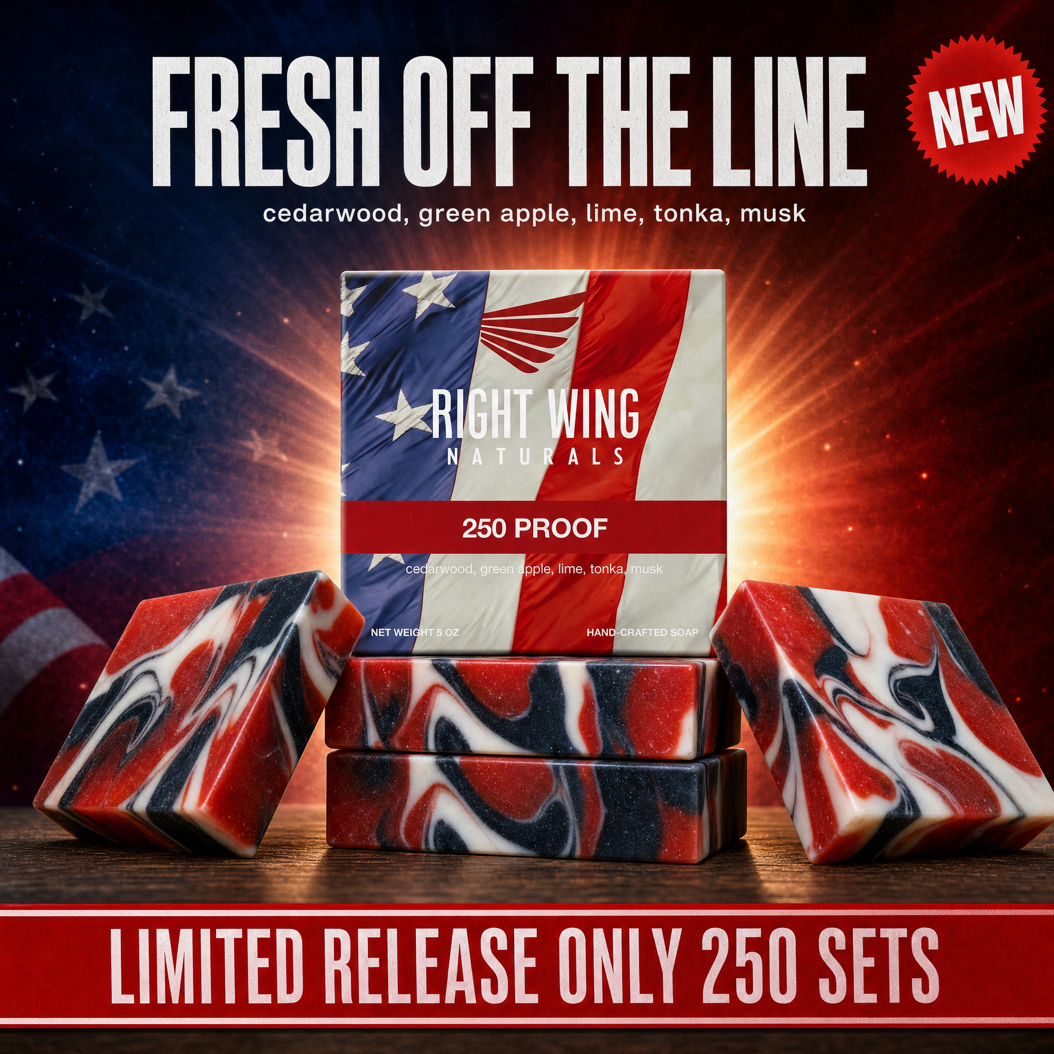 250 PROOF - 4TH OF JULY LIMITED EDITION BUNDLE