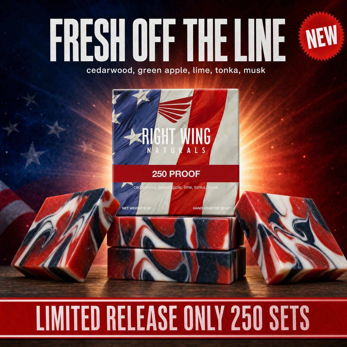250 PROOF - 4TH OF JULY LIMITED EDITION BUNDLE