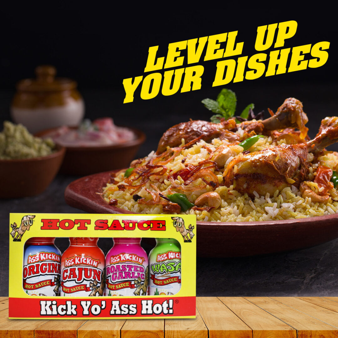 Ass Kickin’ Hot Sauce 4 Pack