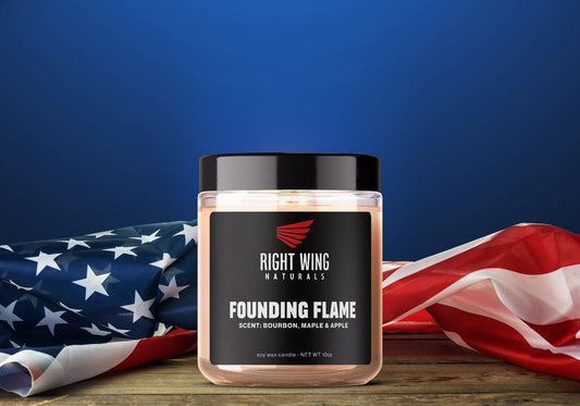 FOUNDING FLAME CANDLE - 10 oz.