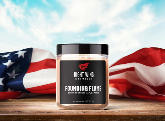 FOUNDING FLAME CANDLE - 10 oz.