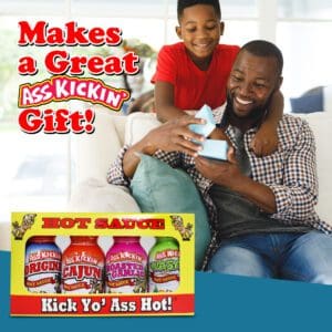 Ass Kickin’ Hot Sauce 4 Pack