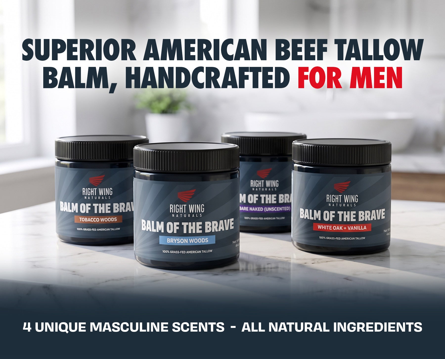 BALM OF THE BRAVE - Tallow Balm