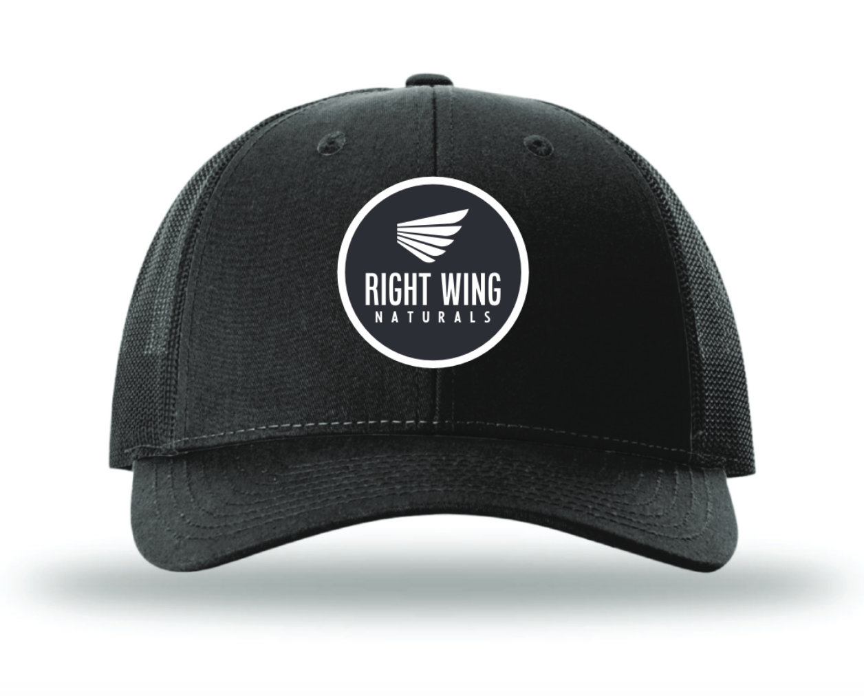 RWN Black Trucker Hat