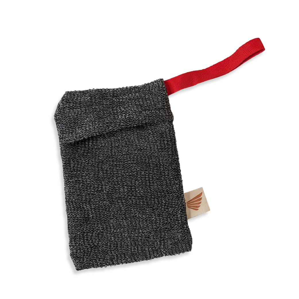 Soap Pouch & Shower Scrubber
