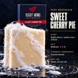 Sweet Cherry Pie scent card: scent notes and grit level