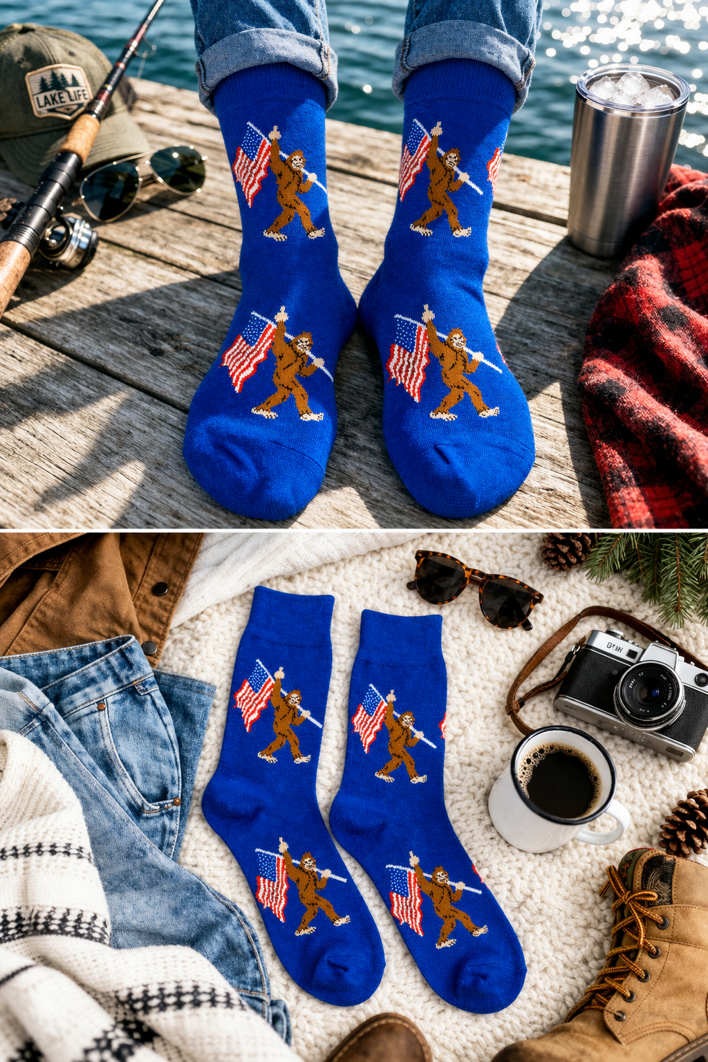 American Bigfoot Socks